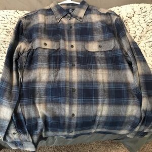3 button up flannels